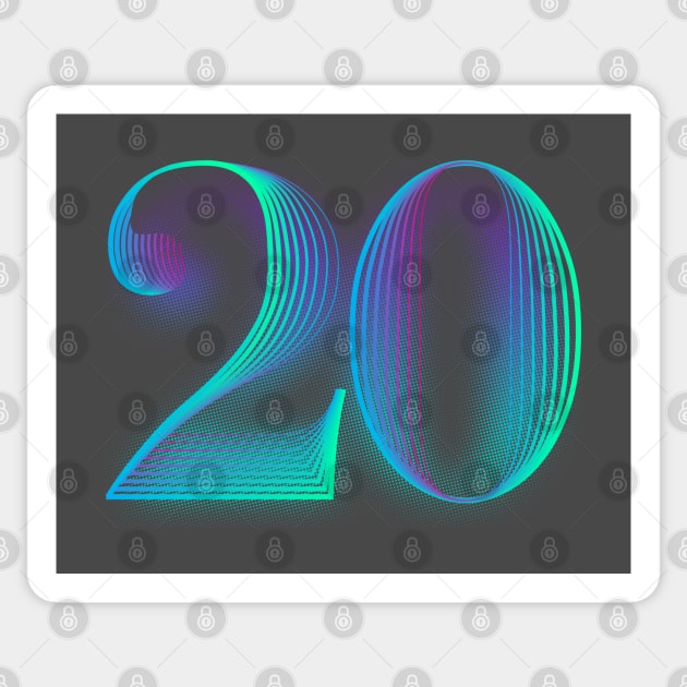 20 blend Sticker by MplusC